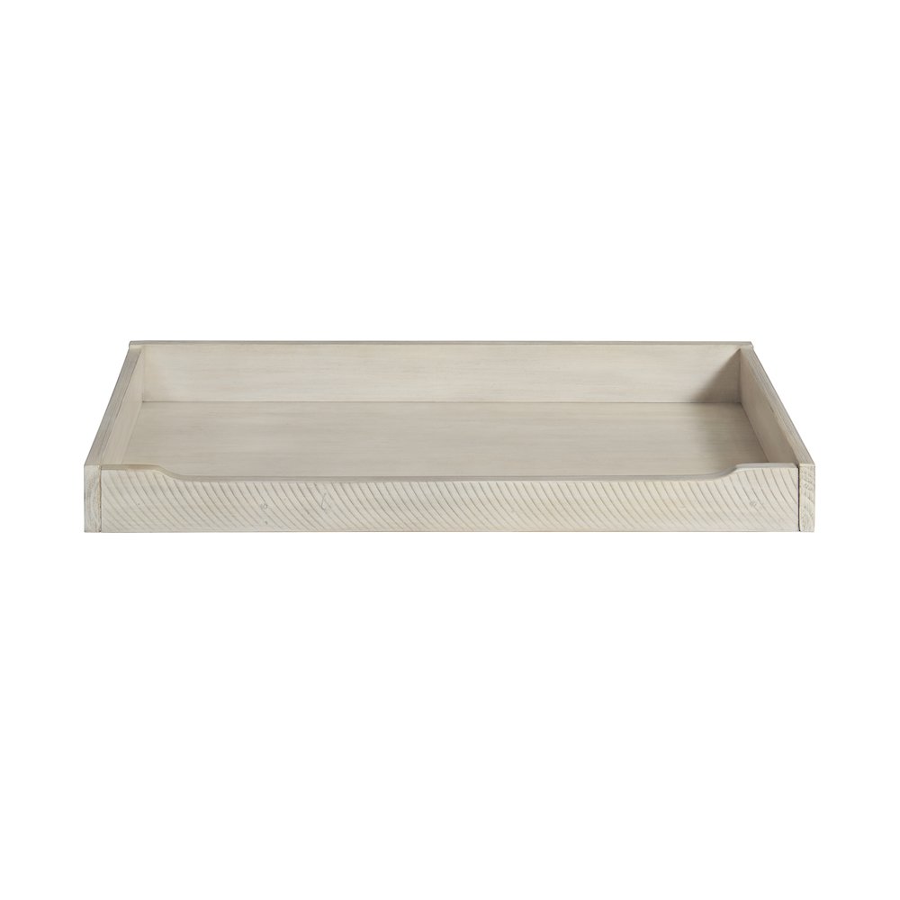 Westwood Design Beck Modern Style Wood Changer Topper in Willow Gray