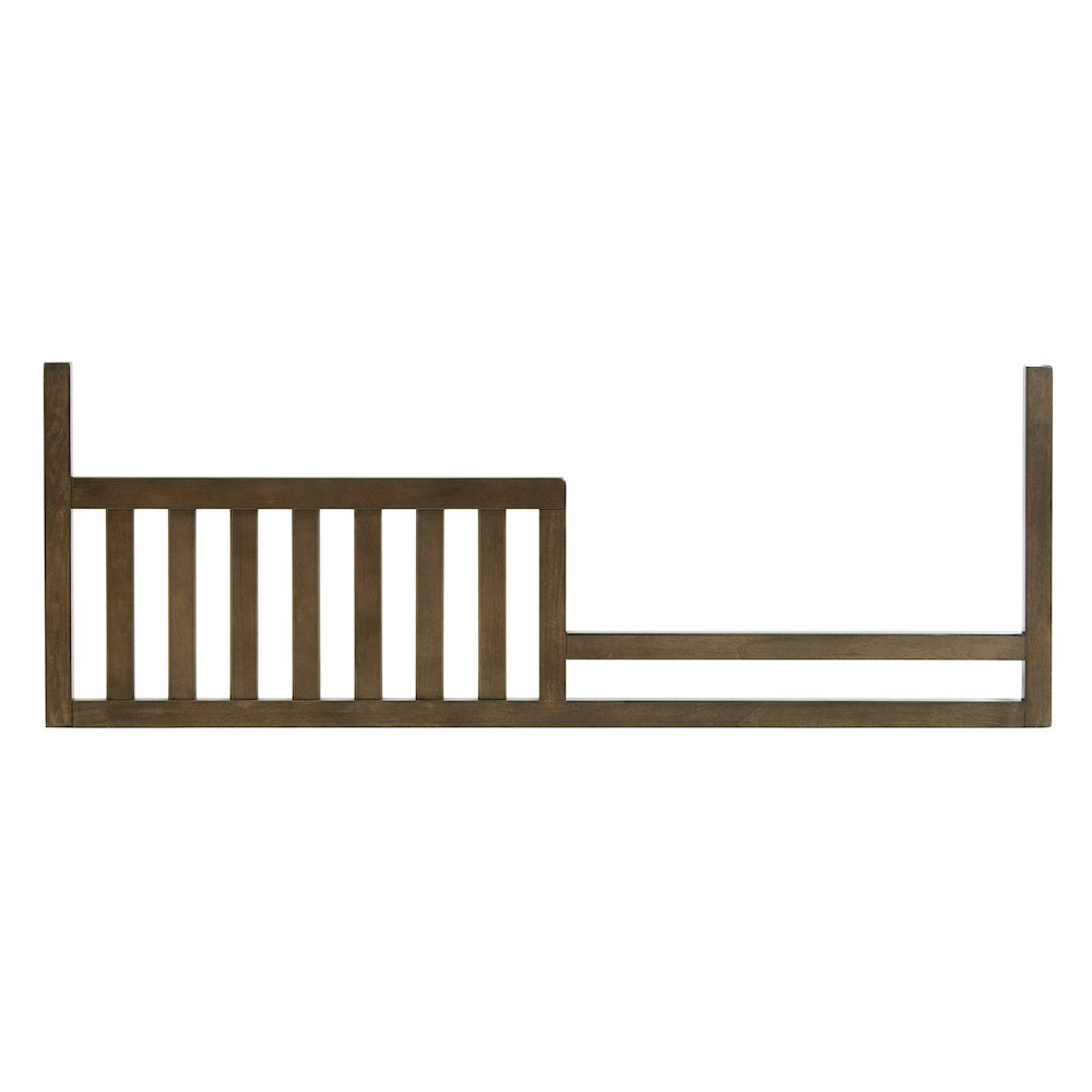 Westwood Design Dovetail Contemporary Wood Toddler Guard Rail in Graphite Gray
