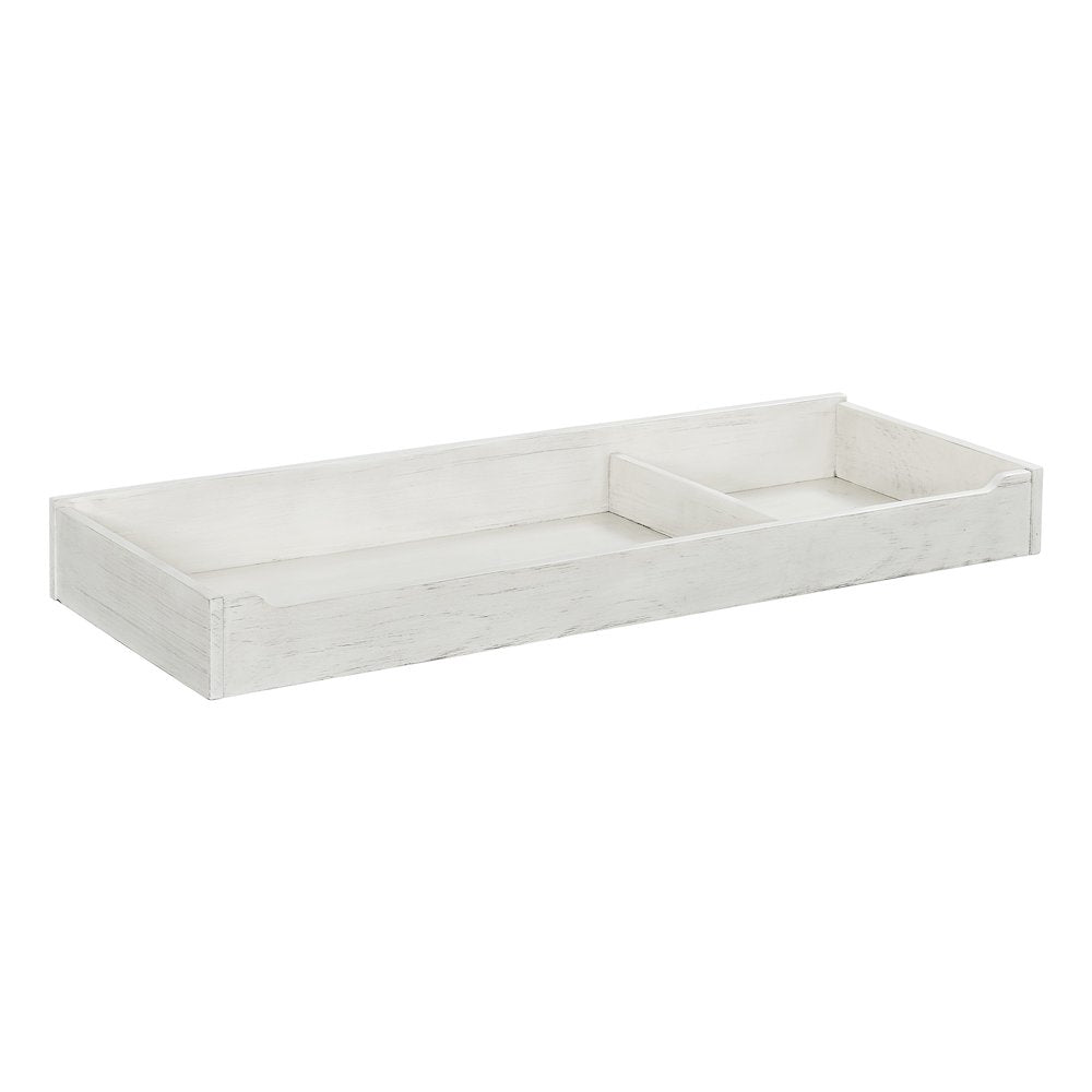 Westwood Design Olivia Traditional Wood Changer Topper in Brushed White