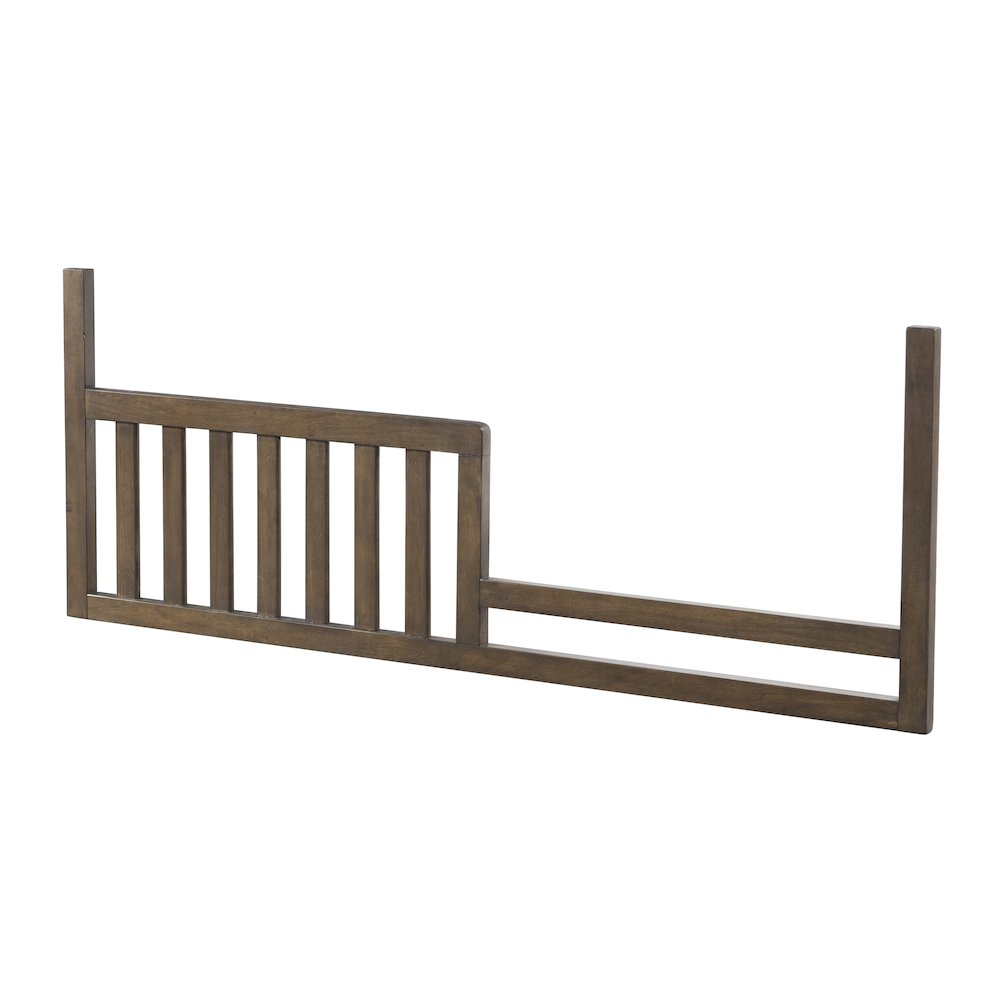 Westwood Design Olivia Traditional Wood Toddler Guard Rail in Rosewood Brown