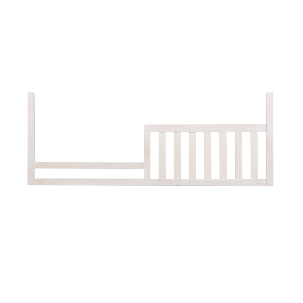 Westwood Design Taylor Farmhouse Wood Toddler Guard Rail in Sea Shell White