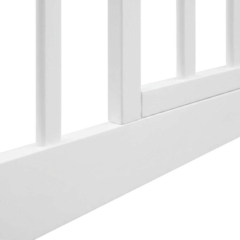 Graco Universal Toddler Safety Guardrail Kit-Dowel - White