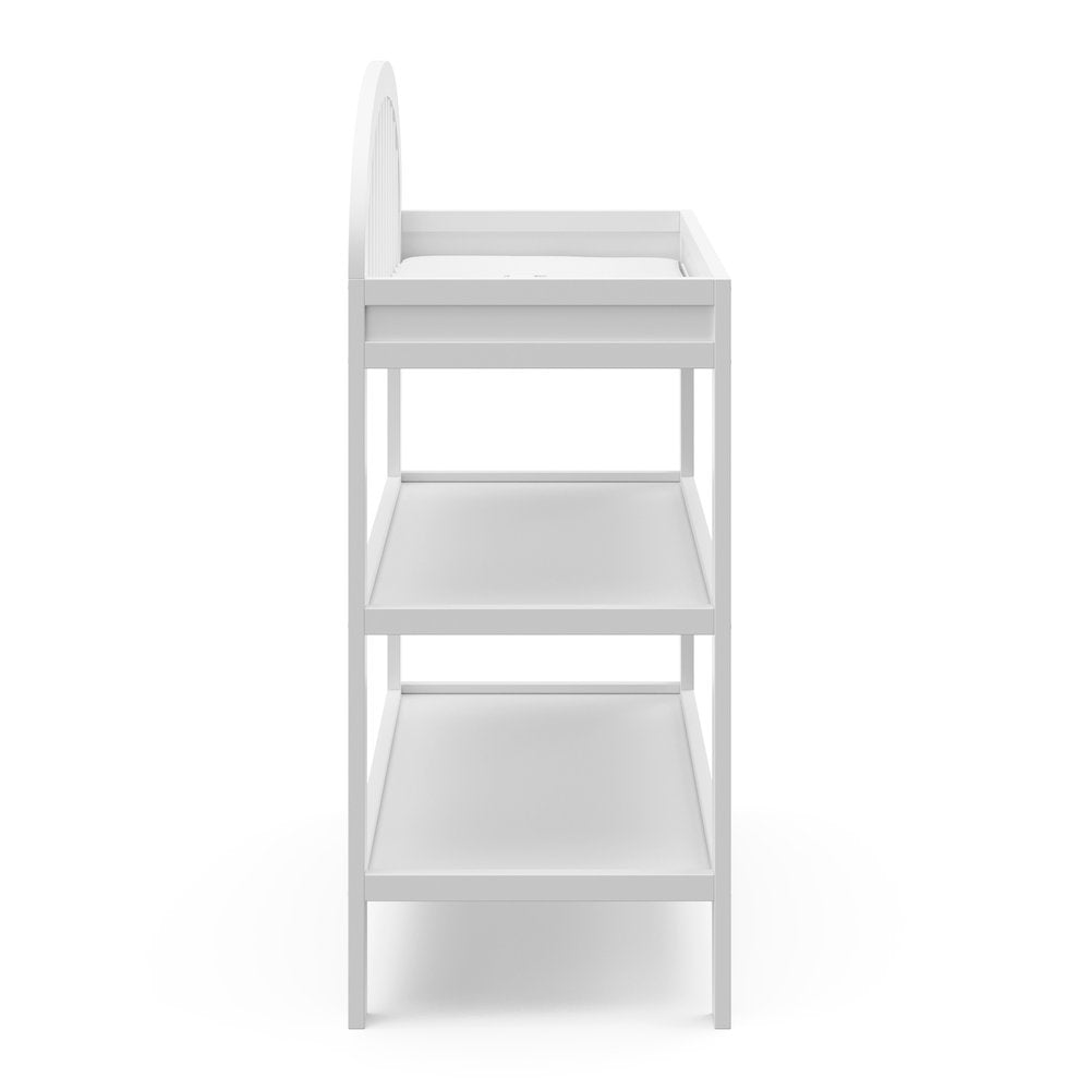 Graco Olivia Changing Table with Water-Resistant Changing Pad (White)
