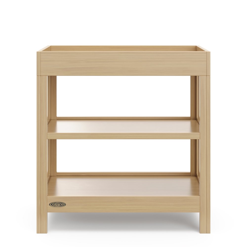 Graco Teddi Changing Table with Water-Resistant Changing Pad - Driftwood