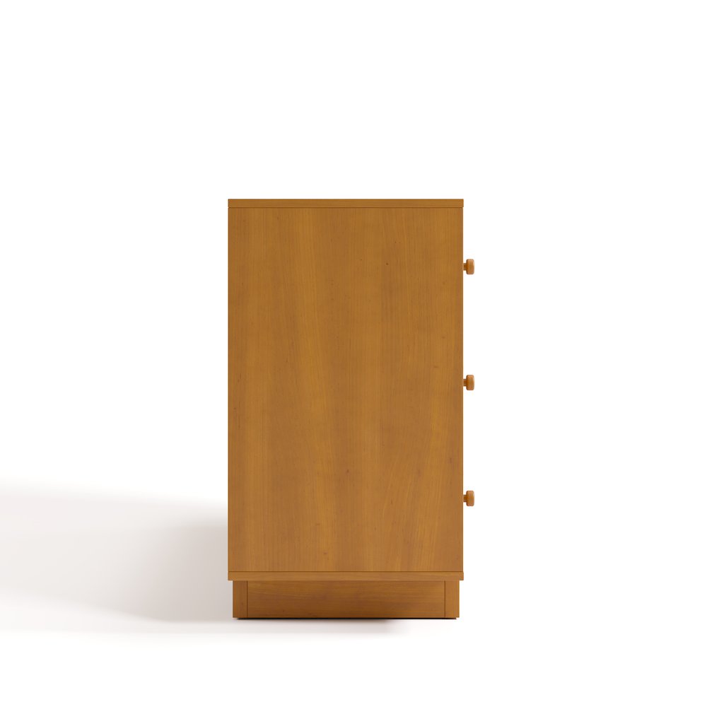Texas 6 Drawer Dresser-Almond