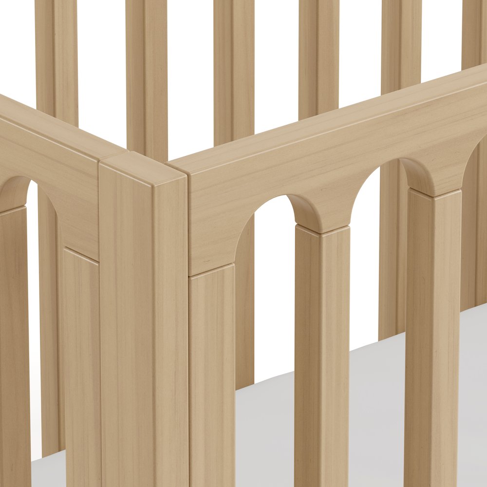 Sicily Convertible Crib- Driftwood
