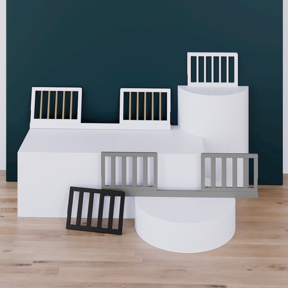 Graco Universal Toddler Safety Guardrail Kit-Dowel - Black