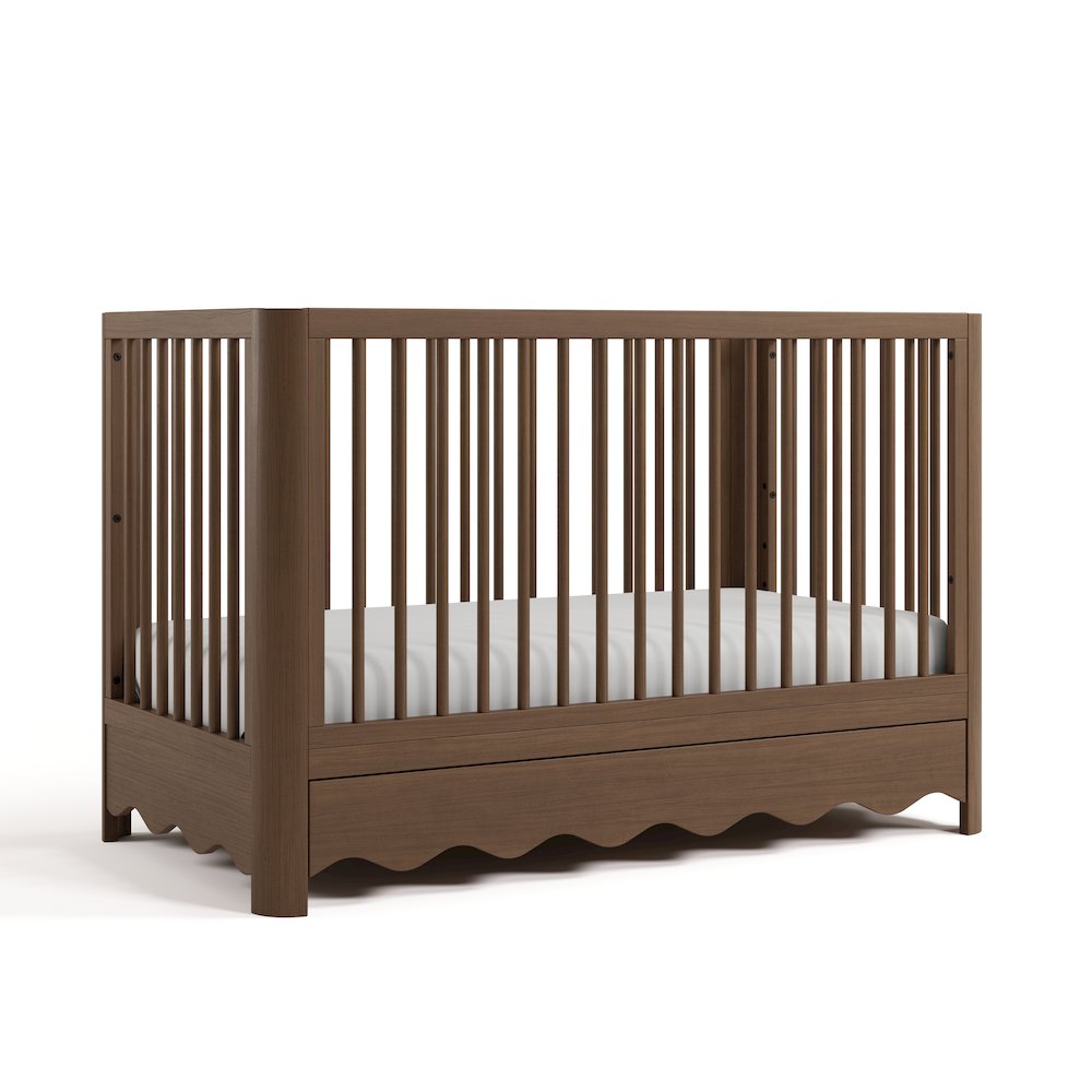 Casablanca Crib With Drawer-Hazelnut