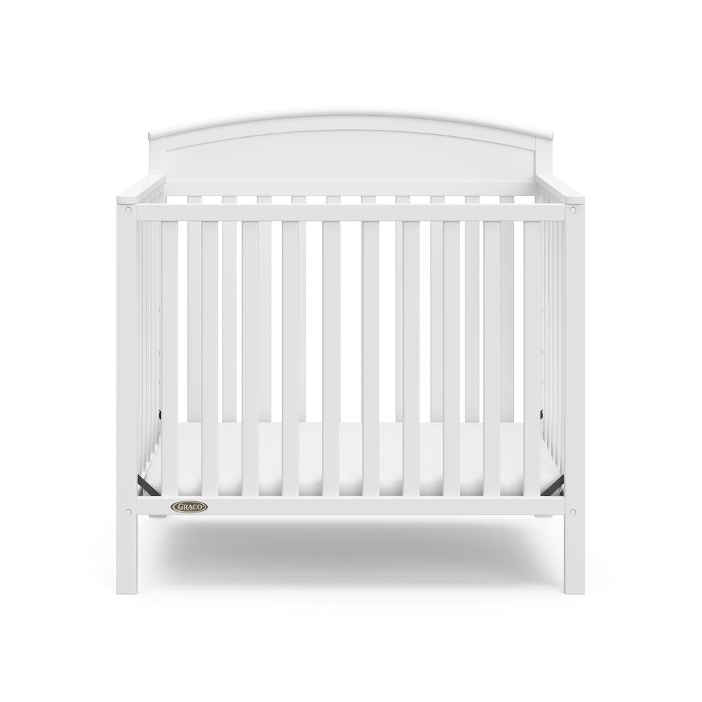 Graco Benton 4-in-1 Convertible Mini Crib - White