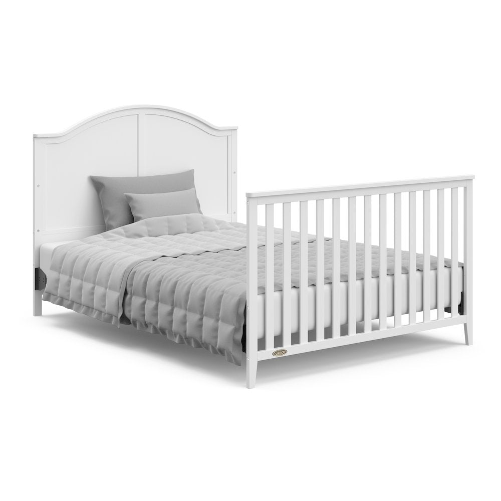 Graco Wilfred 5-in-1 Convertible Crib (White) – GREENGUARD Gold Certified