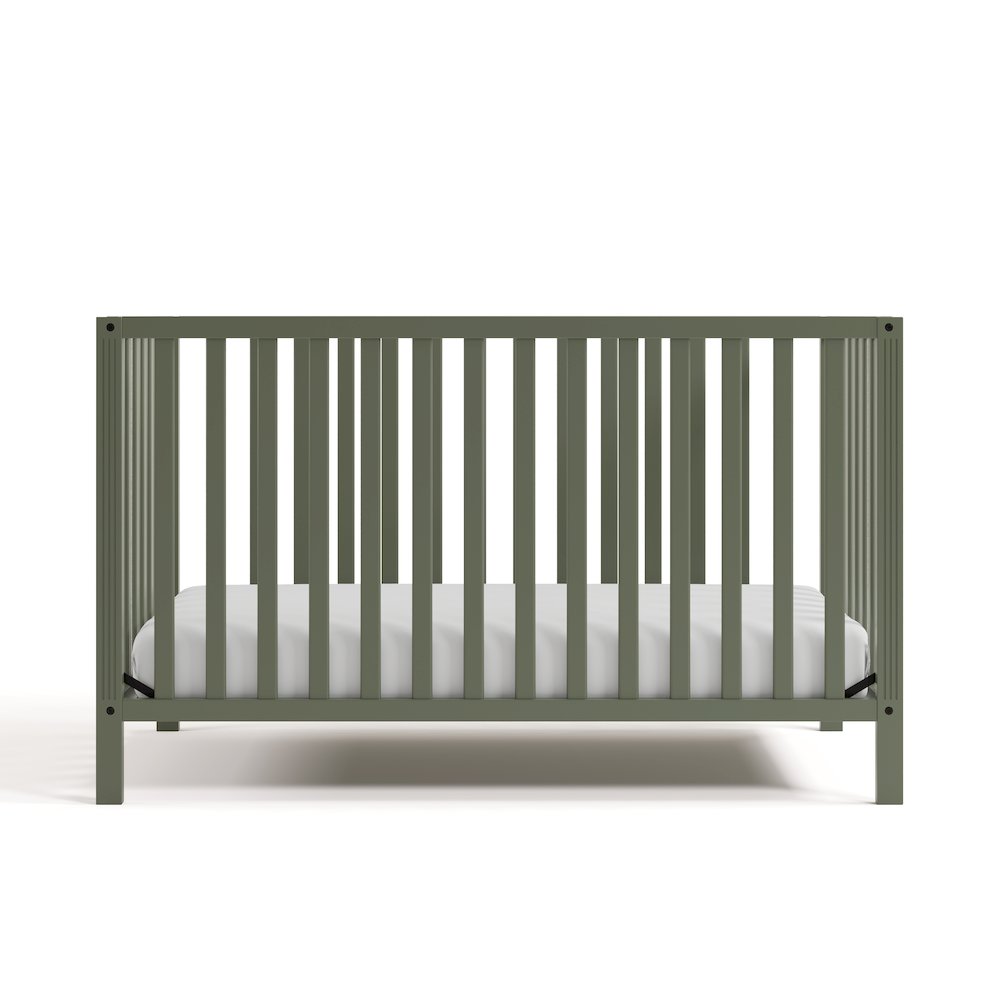 Morningside 5-in-1 Convertible Crib - Olive