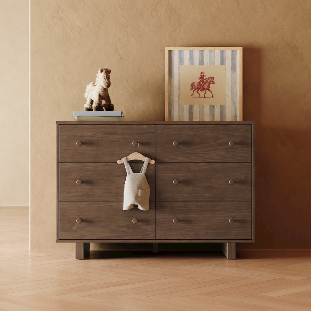 Texas 6 Drawer Dresser-Hazelnut
