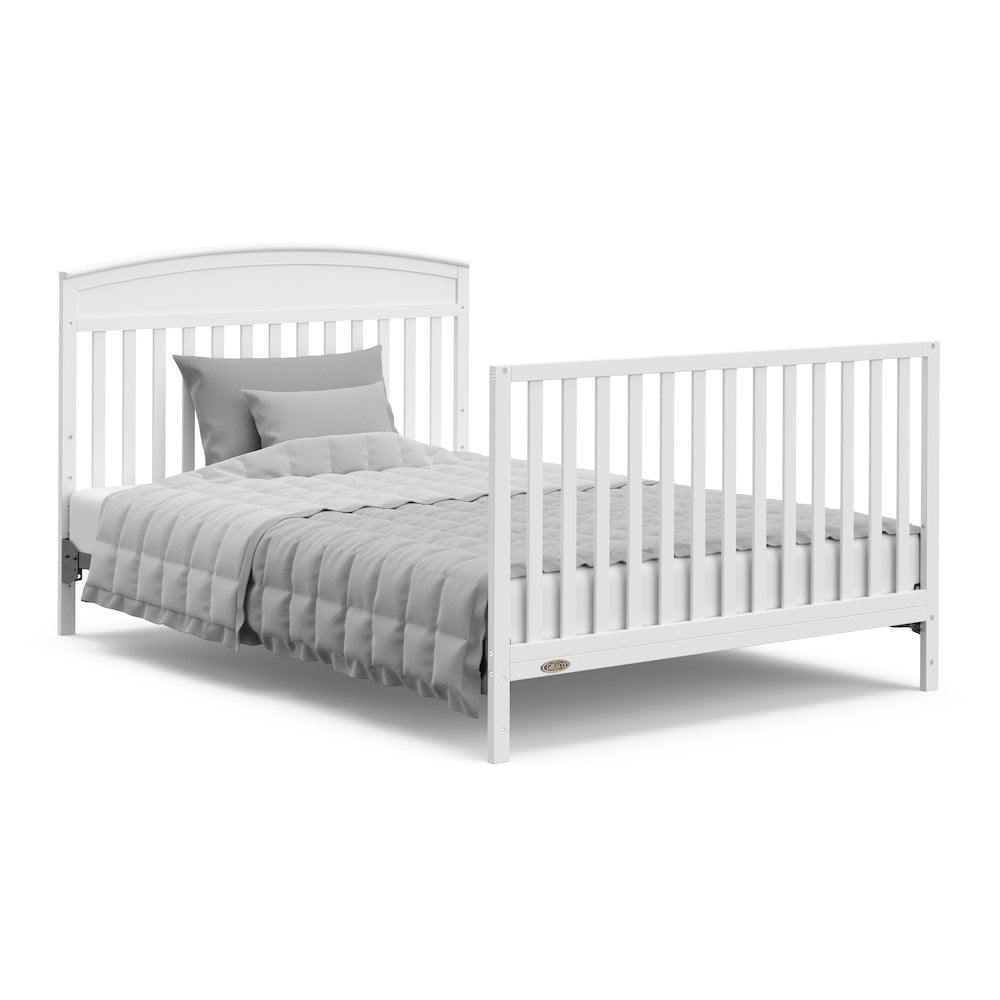 Graco Benton 5-in-1 Convertible Crib with Drawer (White)