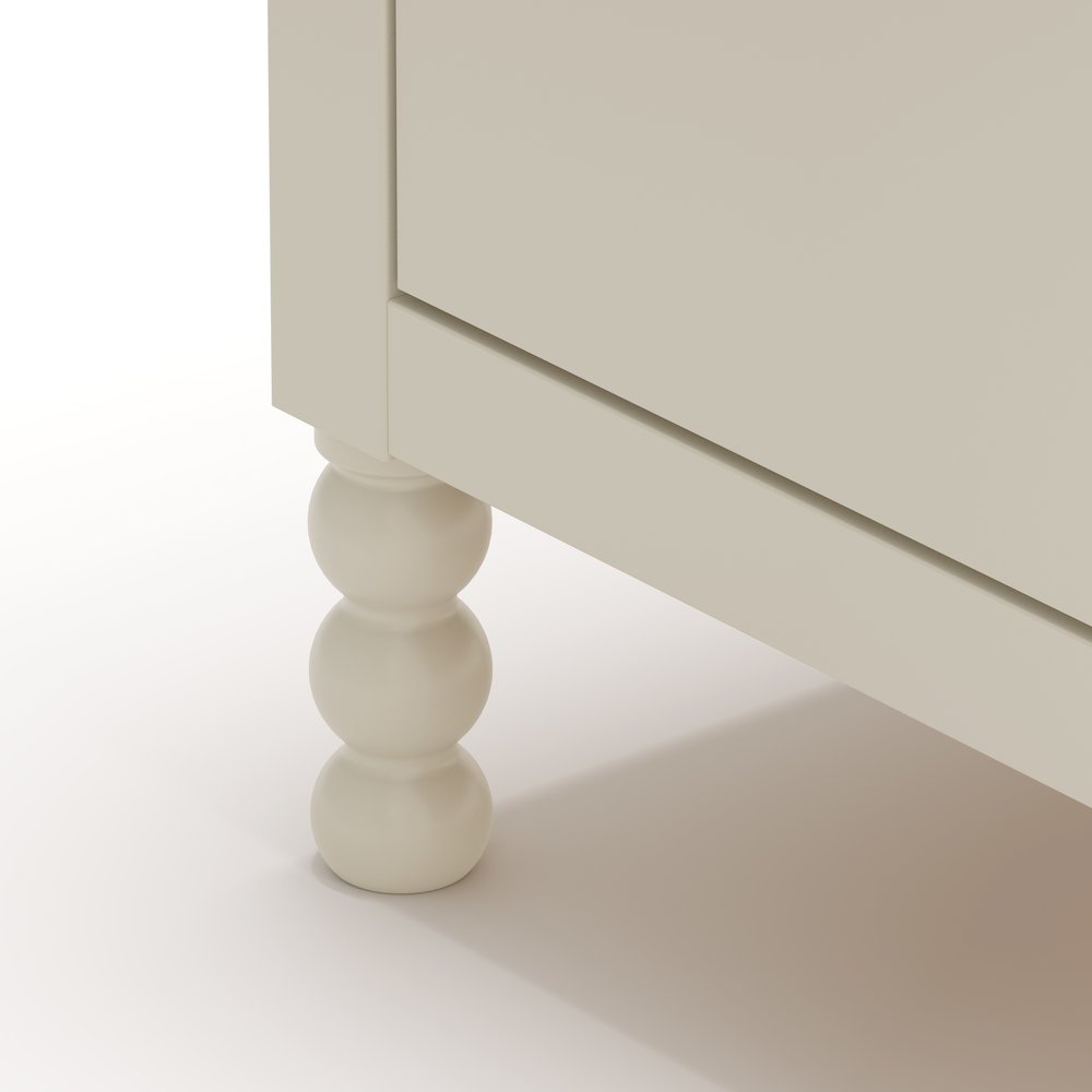 Rio 3 Drawer Chest with Topper-Frosted Oat