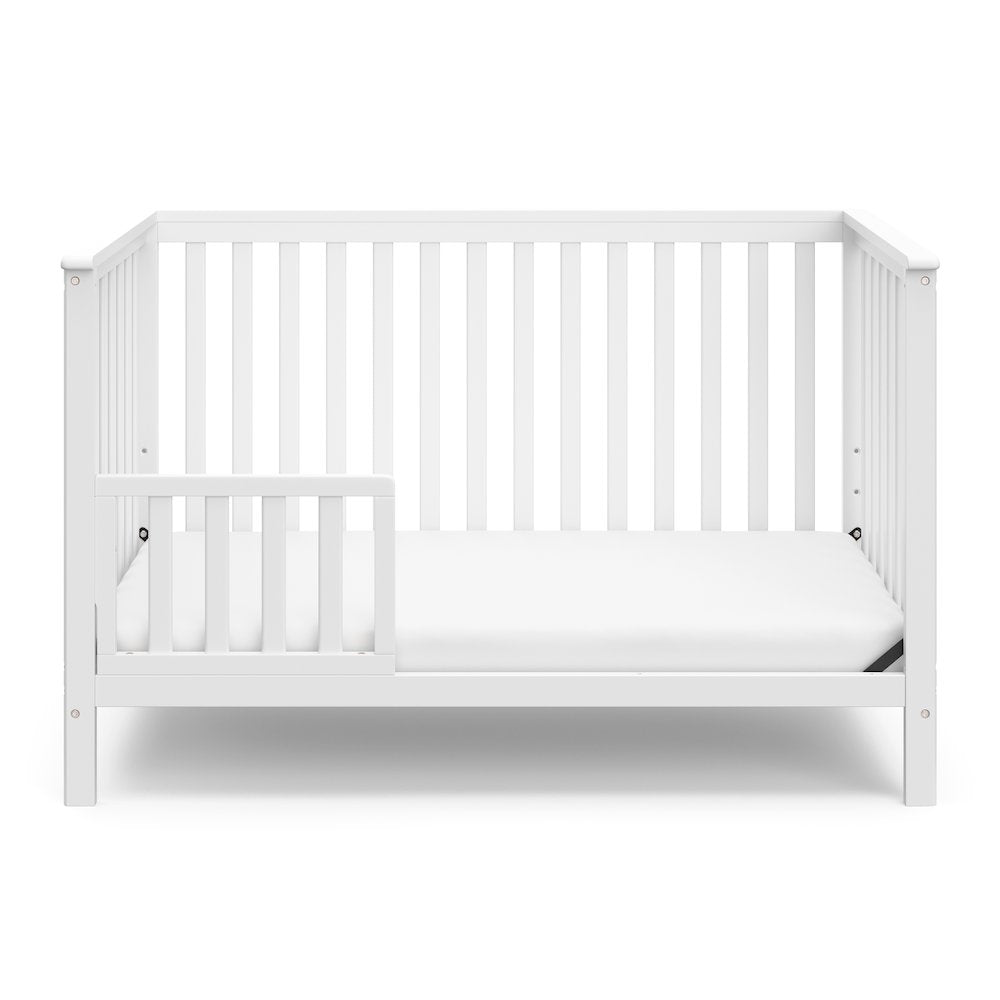 Storkcraft Hillcrest 4-in-1 Convertible Crib - White