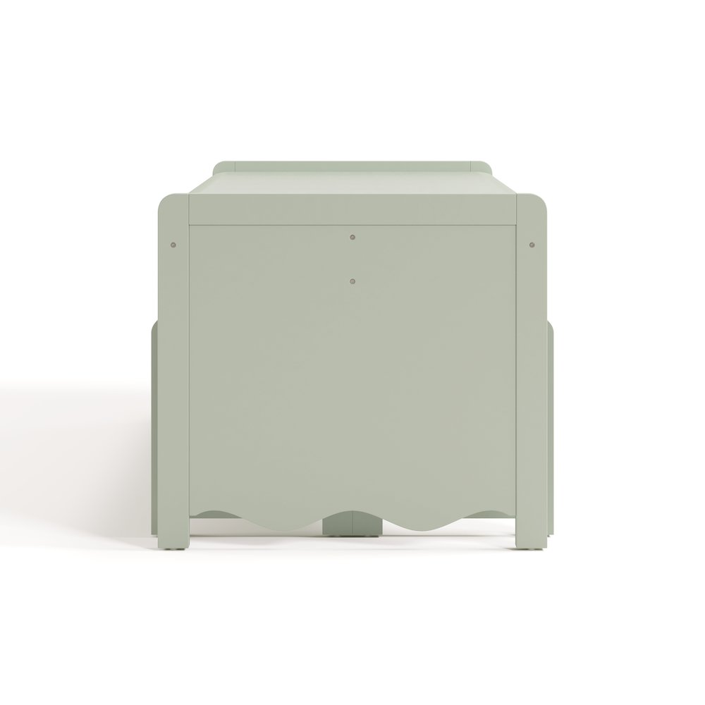 Casablanca Table & Bench Set-Sage
