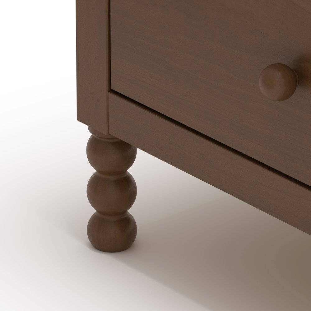 Rio 6 Drawer Dresser-Hazelnut
