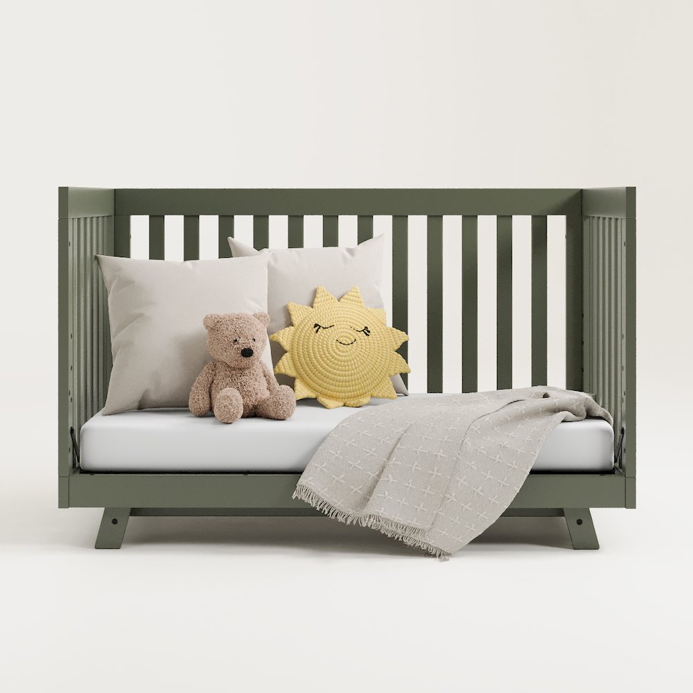 Storkcraft Beckett 3-in-1 Convertible Crib (Olive)