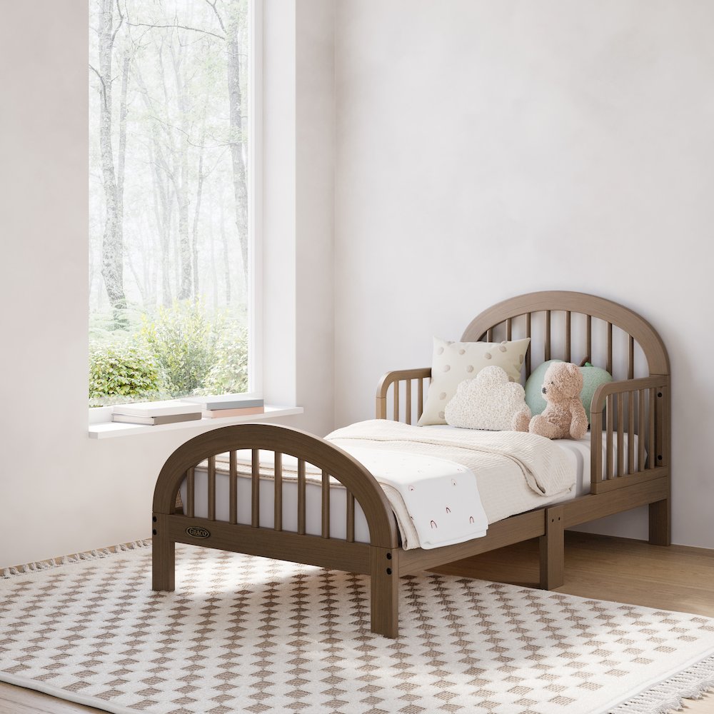 Olivia Toddler Bed-Hazelnut