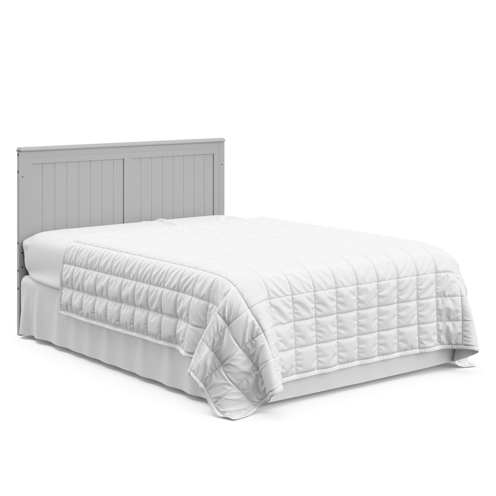 Graco Hadley 5-in-1 Convertible Crib with Drawer (Pebble Gray)