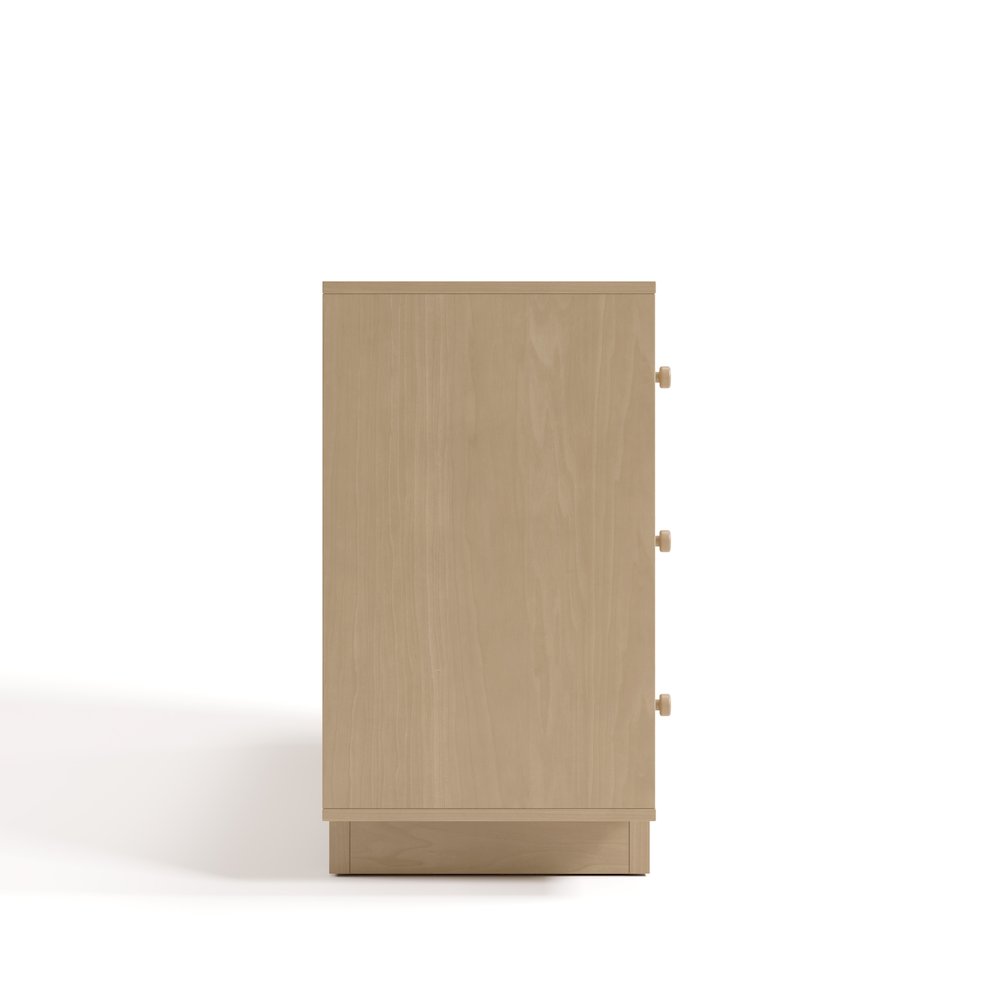 Texas 6 Drawer Dresser-Driftwood