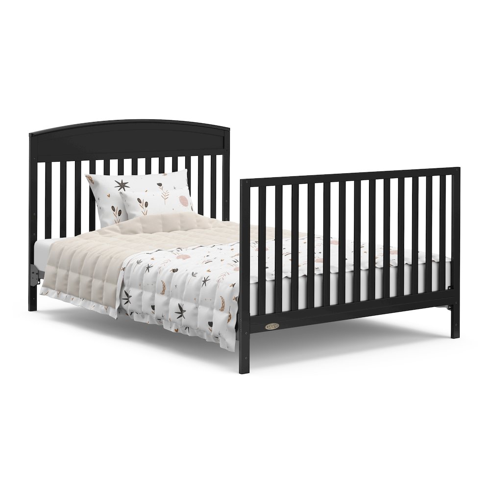 Graco Benton 5-in-1 Convertible Crib with Drawer (Black)