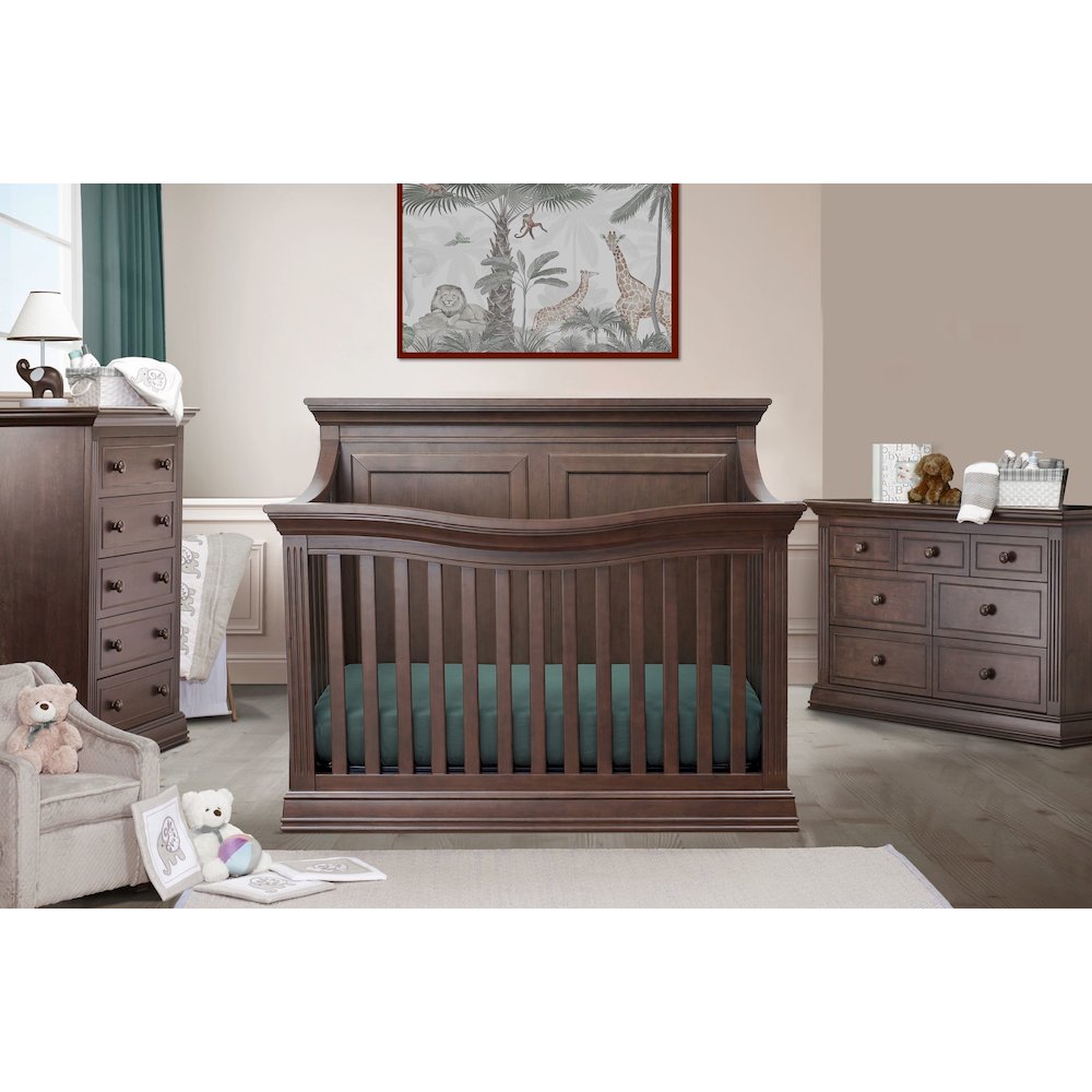 Sorelle Providence Flat Top 4-in-1 Convertible Crib