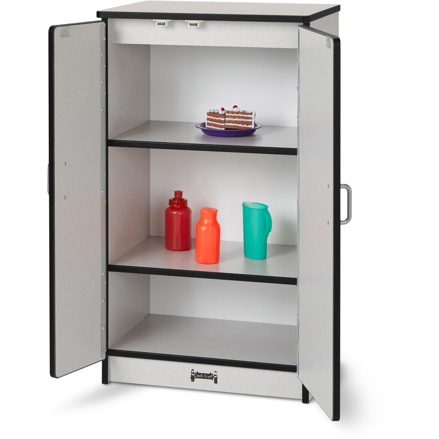 Rainbow Accents® Culinary Creations Kitchen Refrigerator - Black