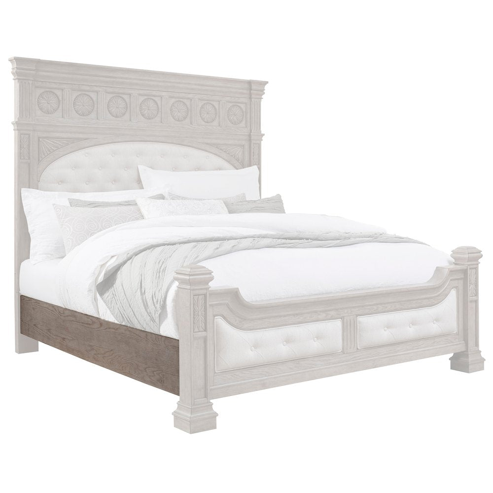 Pulaski Kingsbury French Gray Californa King Set Of Side Rails