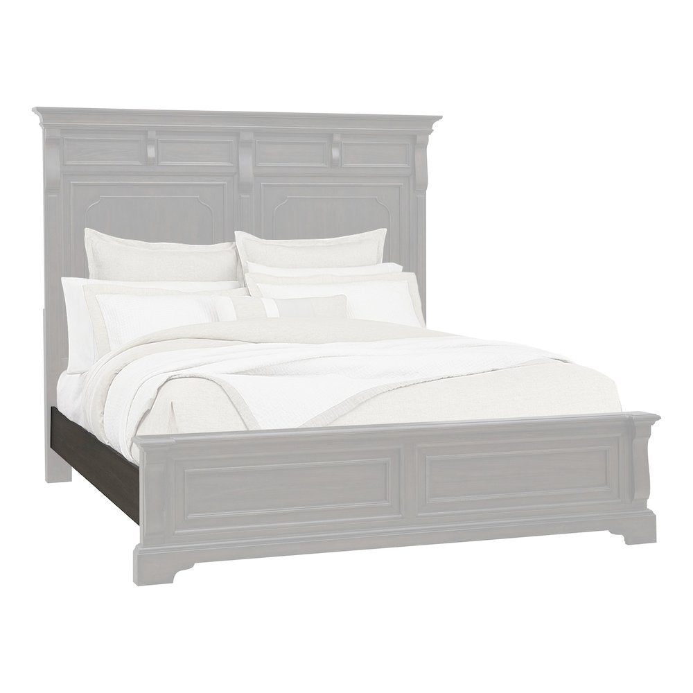 Pulaski Hickory Creek Brown Velvet California King Set Of Side Rails