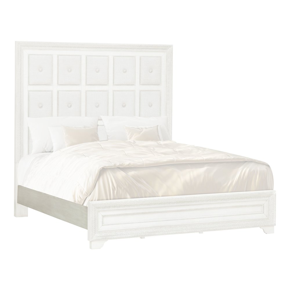 Pulaski Camila Creamy White California King Set Of Side Rails