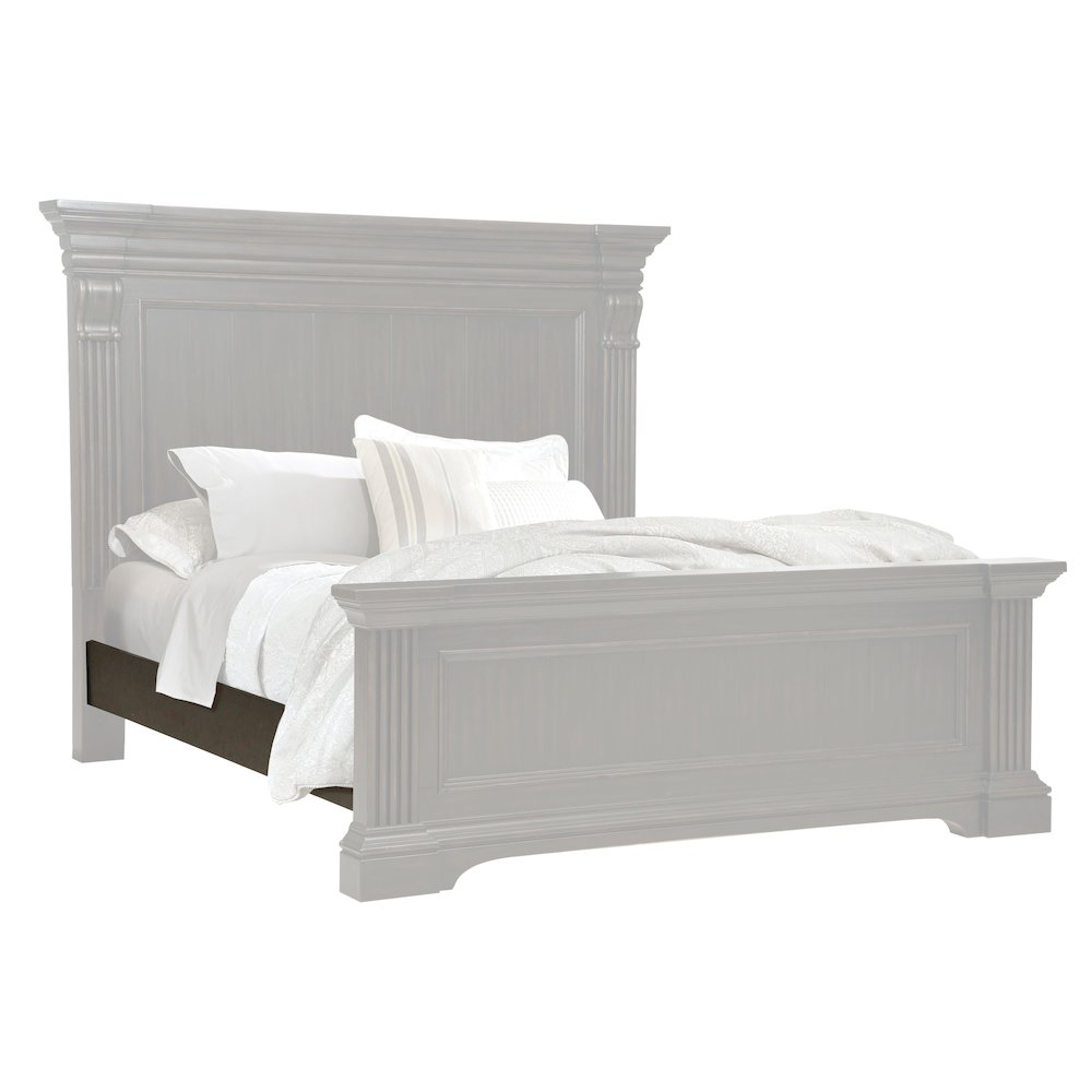 Pulaski Caldwell Deep Brown Queen/King Side Rails Set Of 2