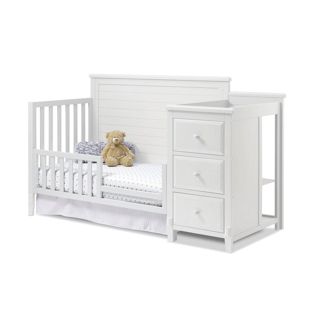Sorelle Berkley Crib & Changer Panel Crib,White Color