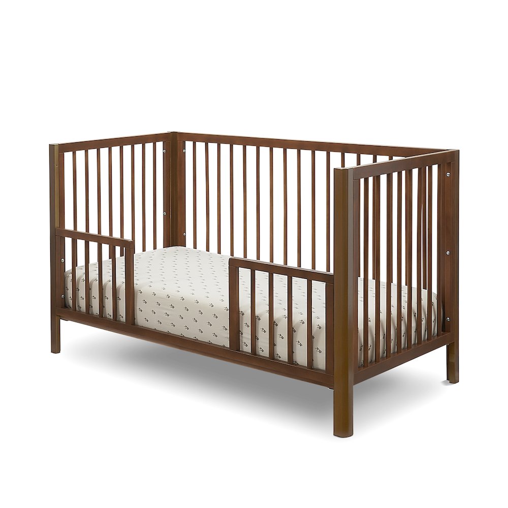 Happy Lux 3-in-1 Crib, Walnut