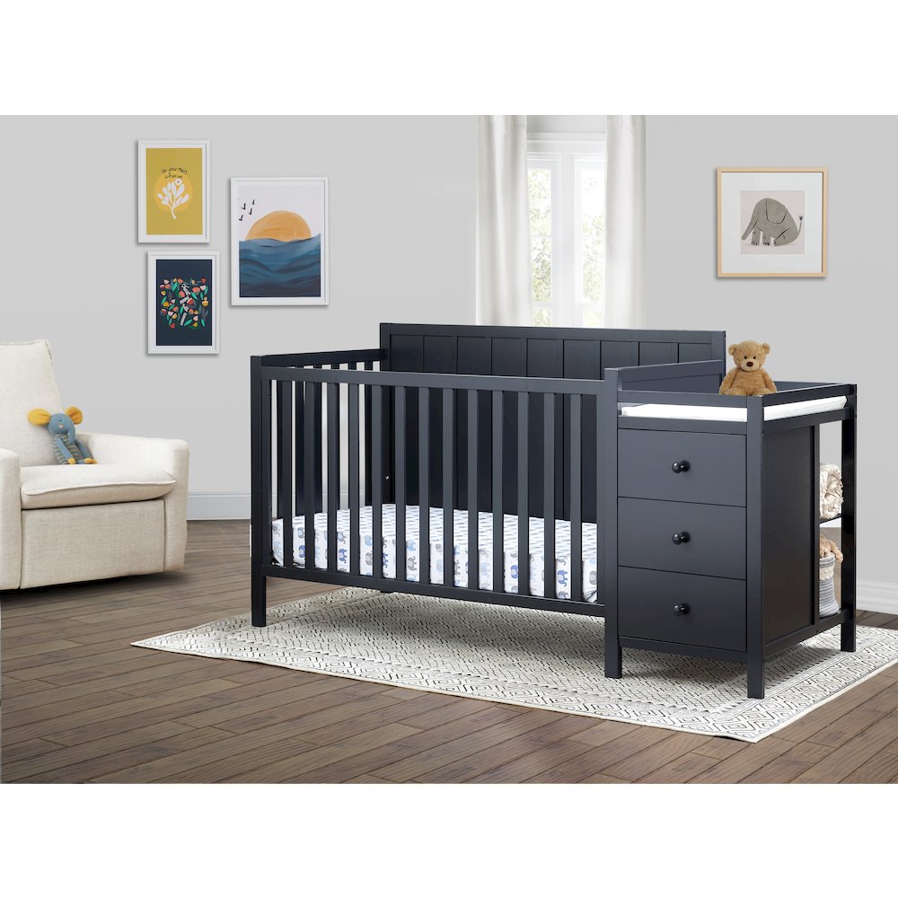 Sorelle Essex Crib & Changer,Midnight Color