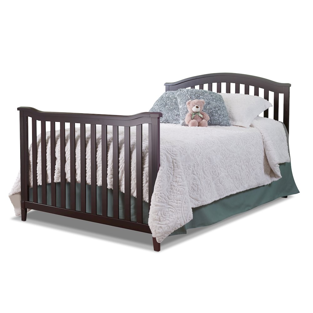 Sorelle 224 Full Size Rail ,Espresso Color