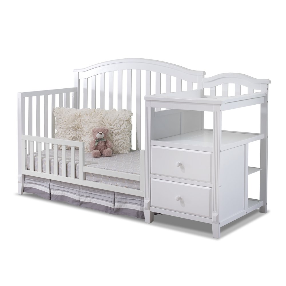 Sorelle Berkley Crib & Changer,White Color