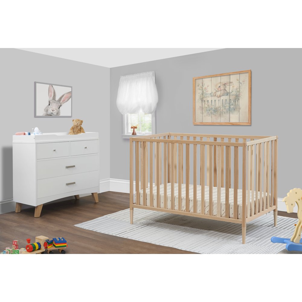Sorelle Mia Crib,Natural Wood Color