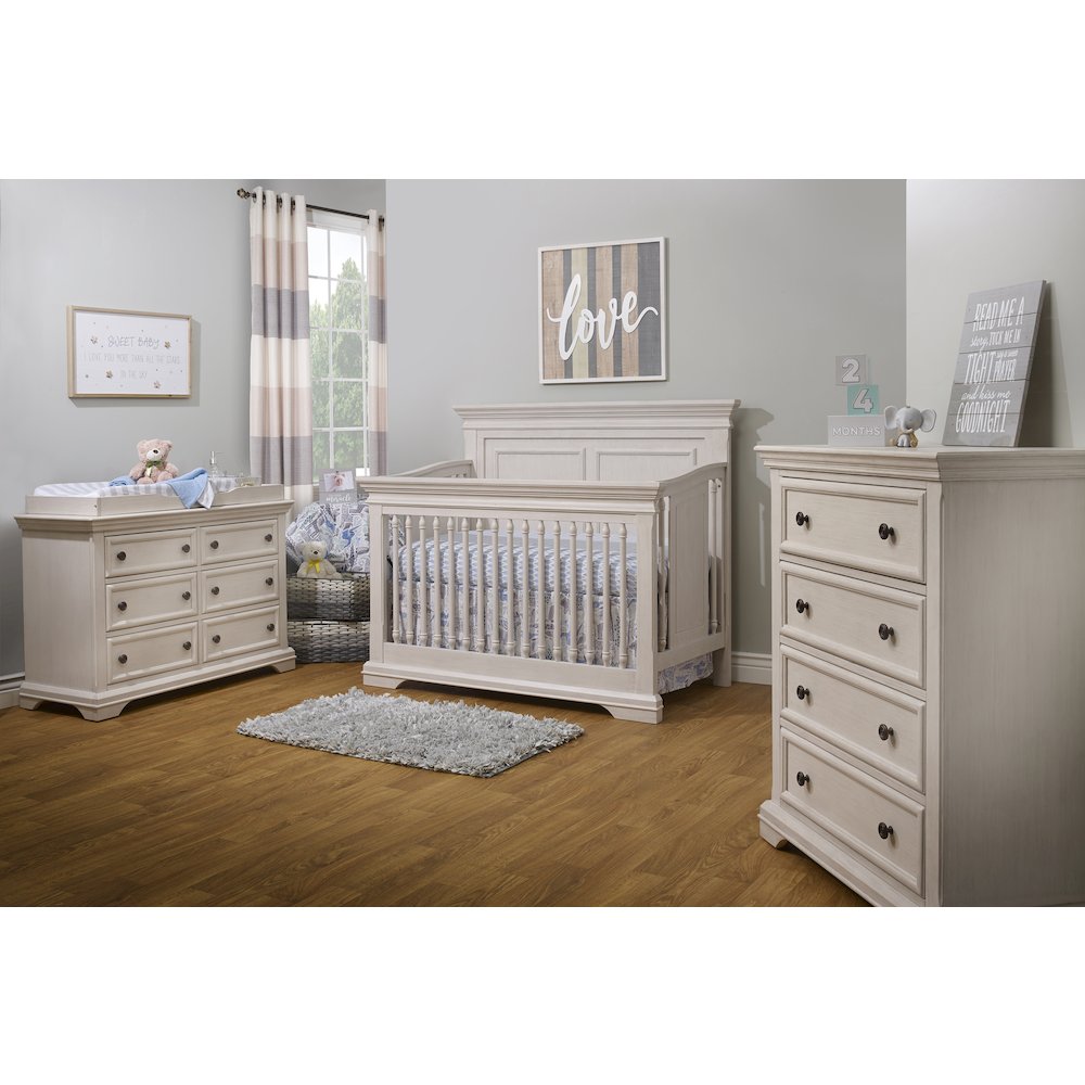 Sorelle Portofino Crib,Brushed Ivory Color