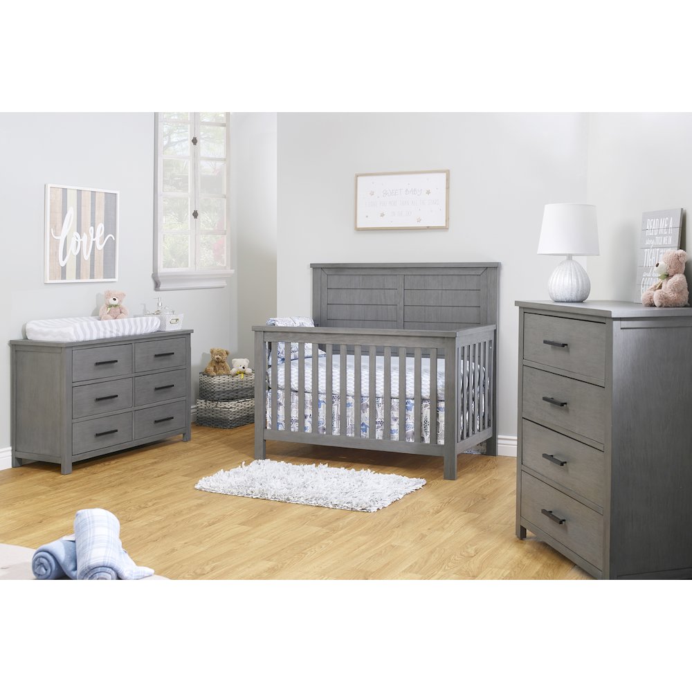 Sorelle Westley Crib,Grigio Color