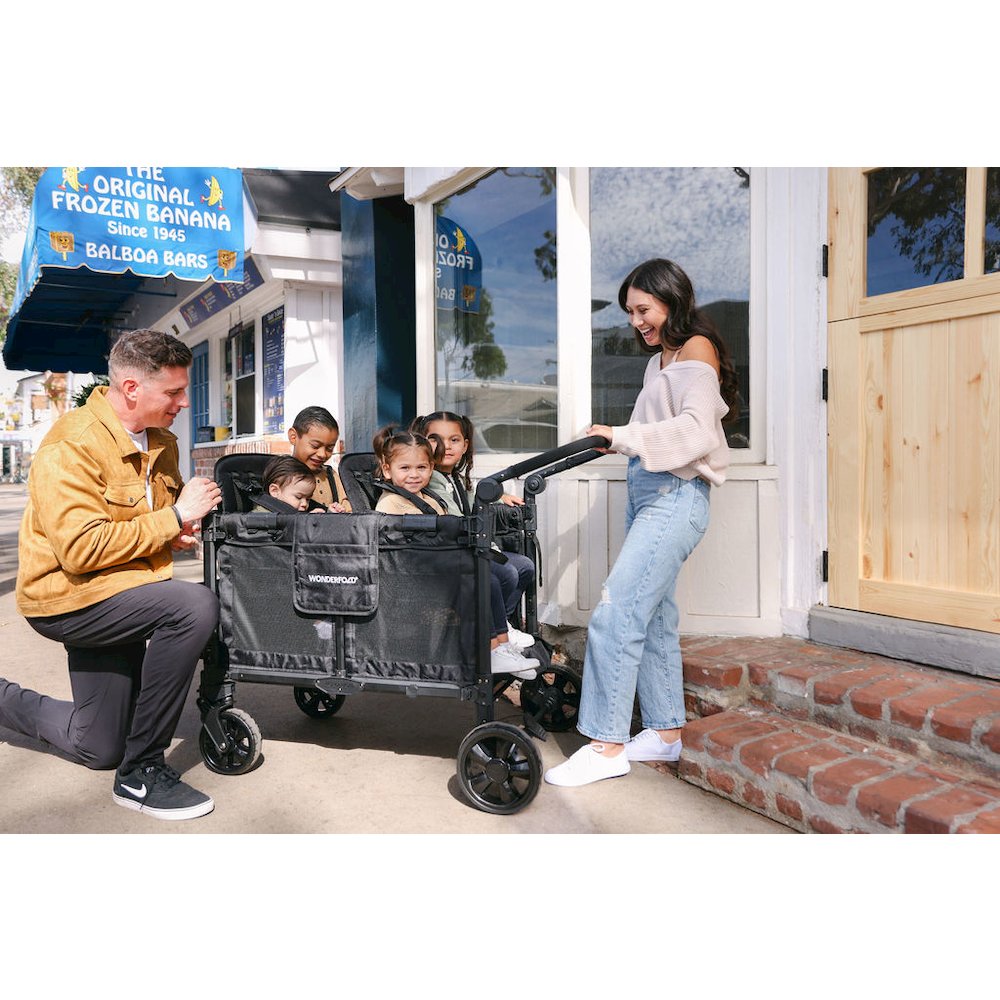 W4 Elite Pro - 4 Seater - Jet Black