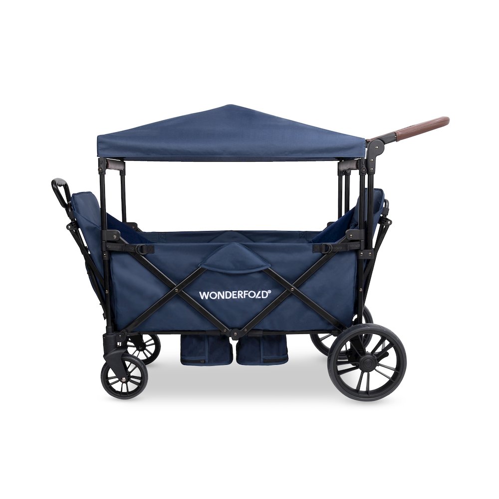 X2 Rev Recline Double Stroller Wagon - Navy