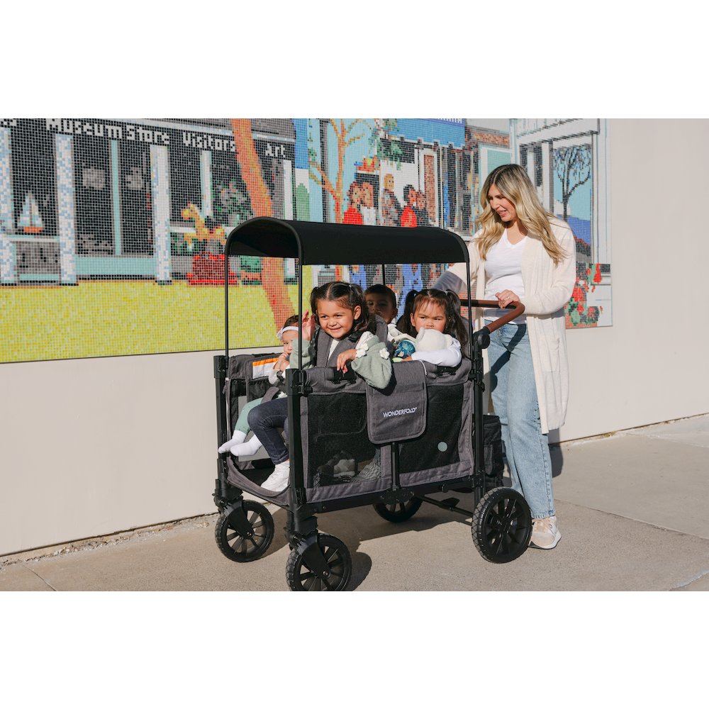 W4 Luxe Pro - 4 Seater -Charcoal Gray