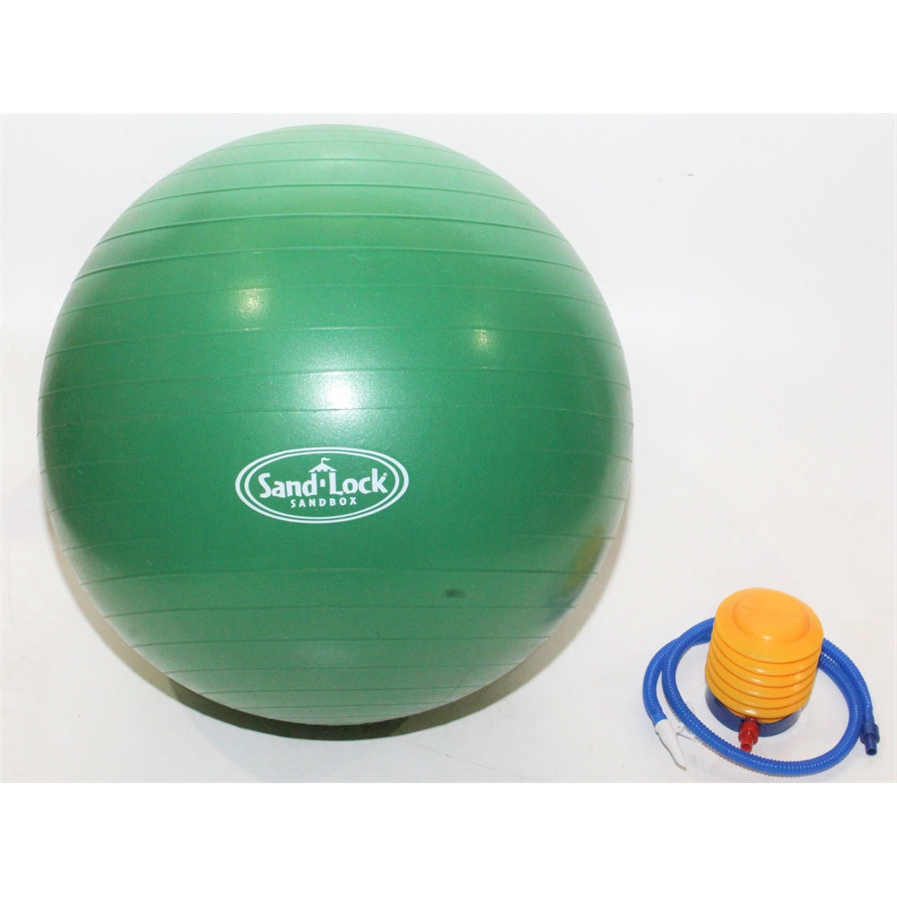 Sandbox Watershed / Exercise Ball and Pump