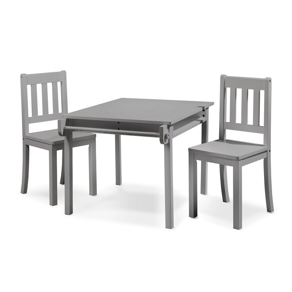 Sorelle Imagination Table & Chair Set,Gray Color