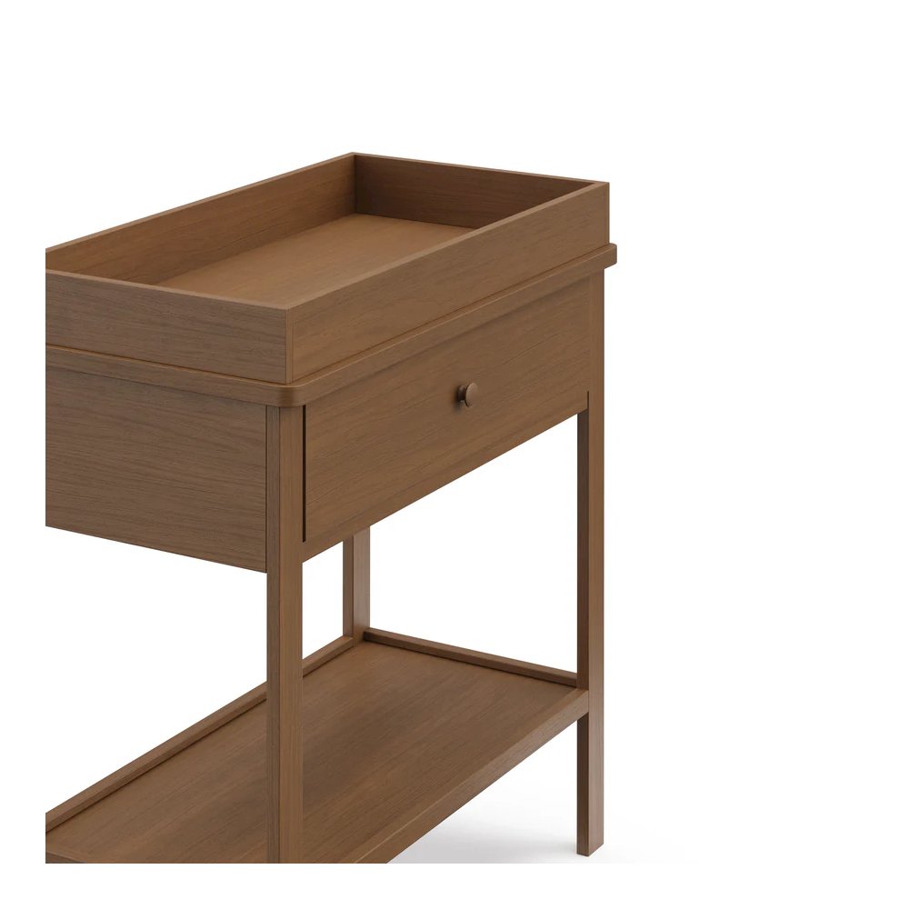 Graco Storage Changing Table - Hazelnut