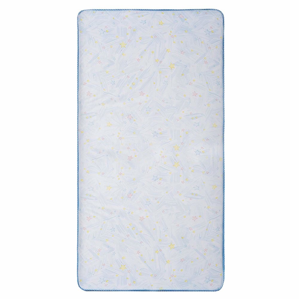 Dream On Me Twinkle Stars Crib and Toddler 117 Coil Mattress