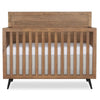 Evolur Stilnovo Mid Century 4-in-1 Convertible Crib, 927-SC