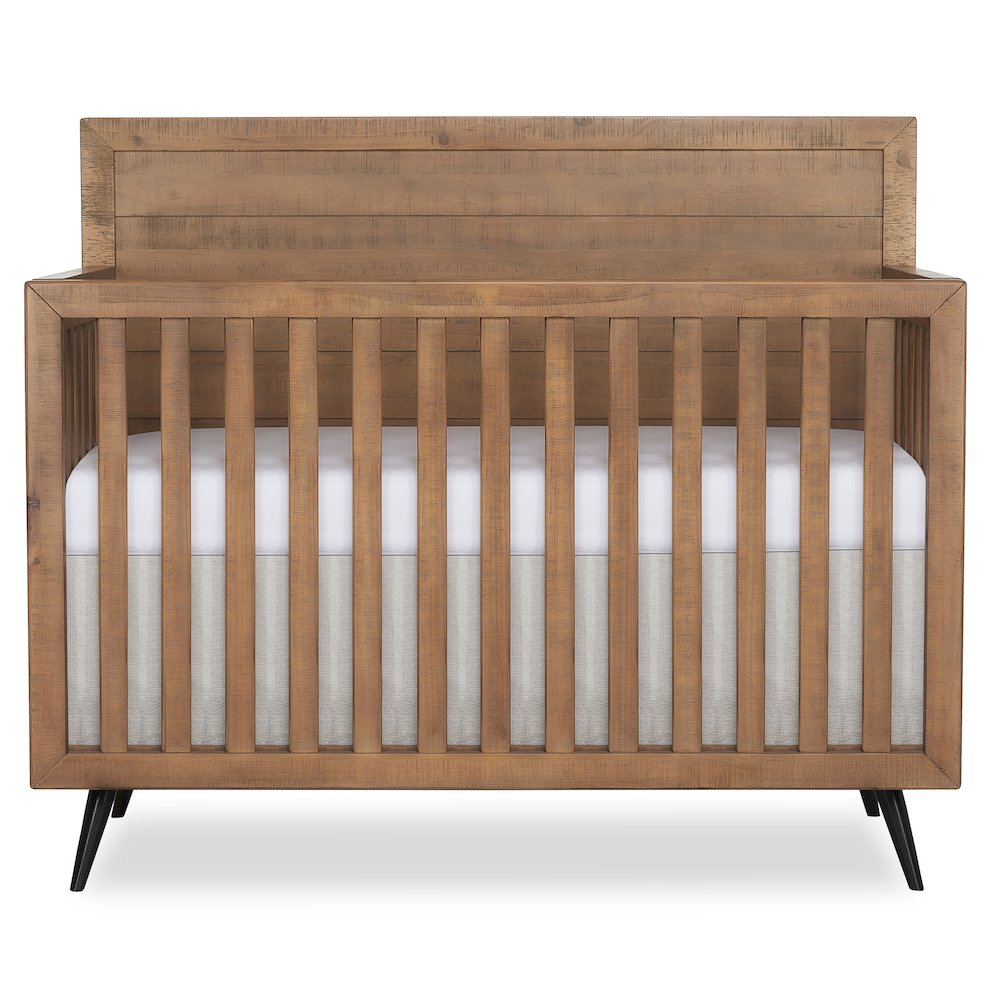 Evolur Stilnovo Mid Century 4-in-1 Convertible Crib, 927-SC