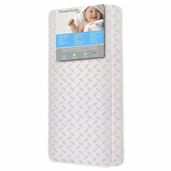 Dream On Me, 132 Premium Coil Inner Spring Standard Crib & Toddler Mattress